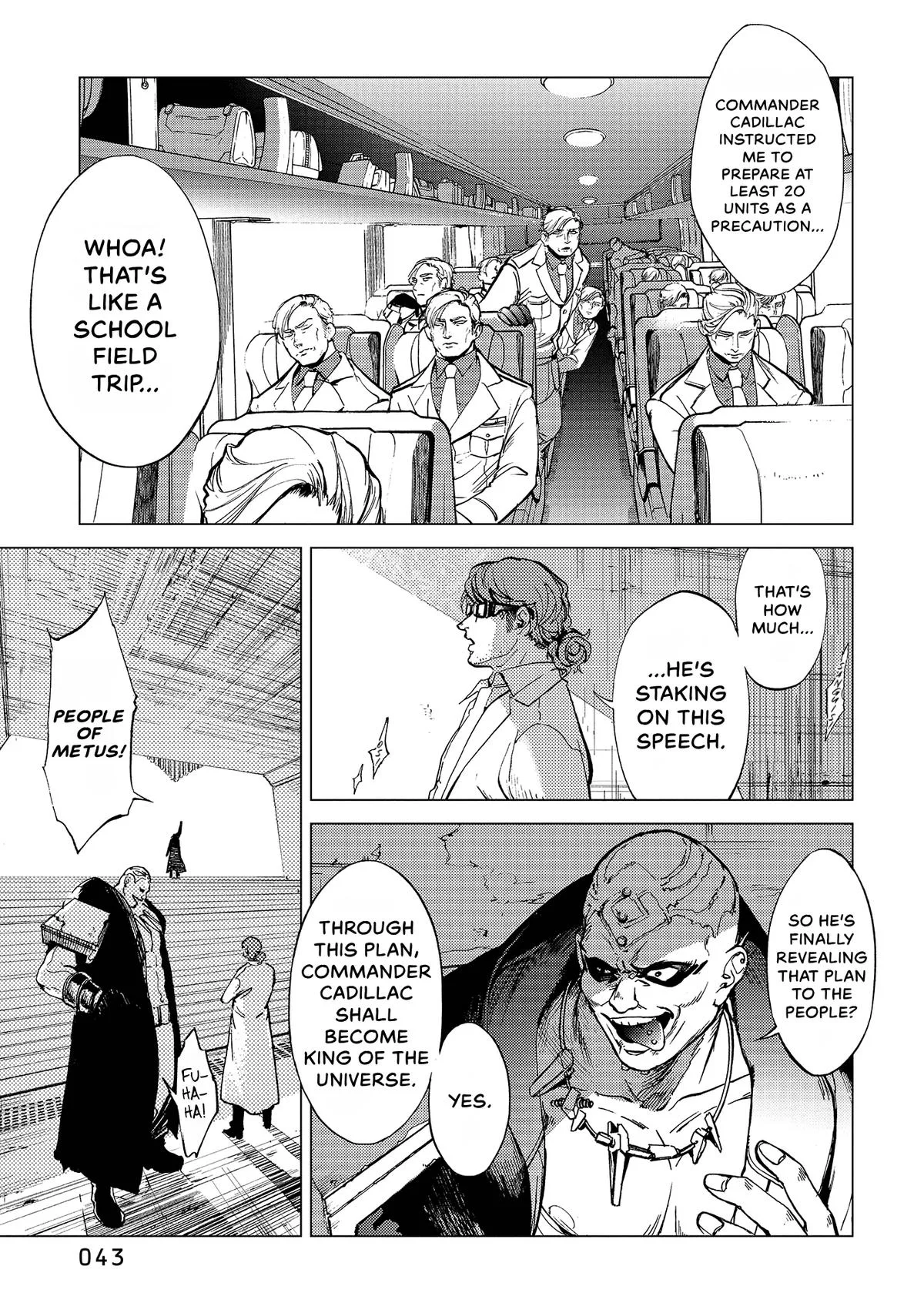 Space Battleship Tiramisu Chapter 69 page 7