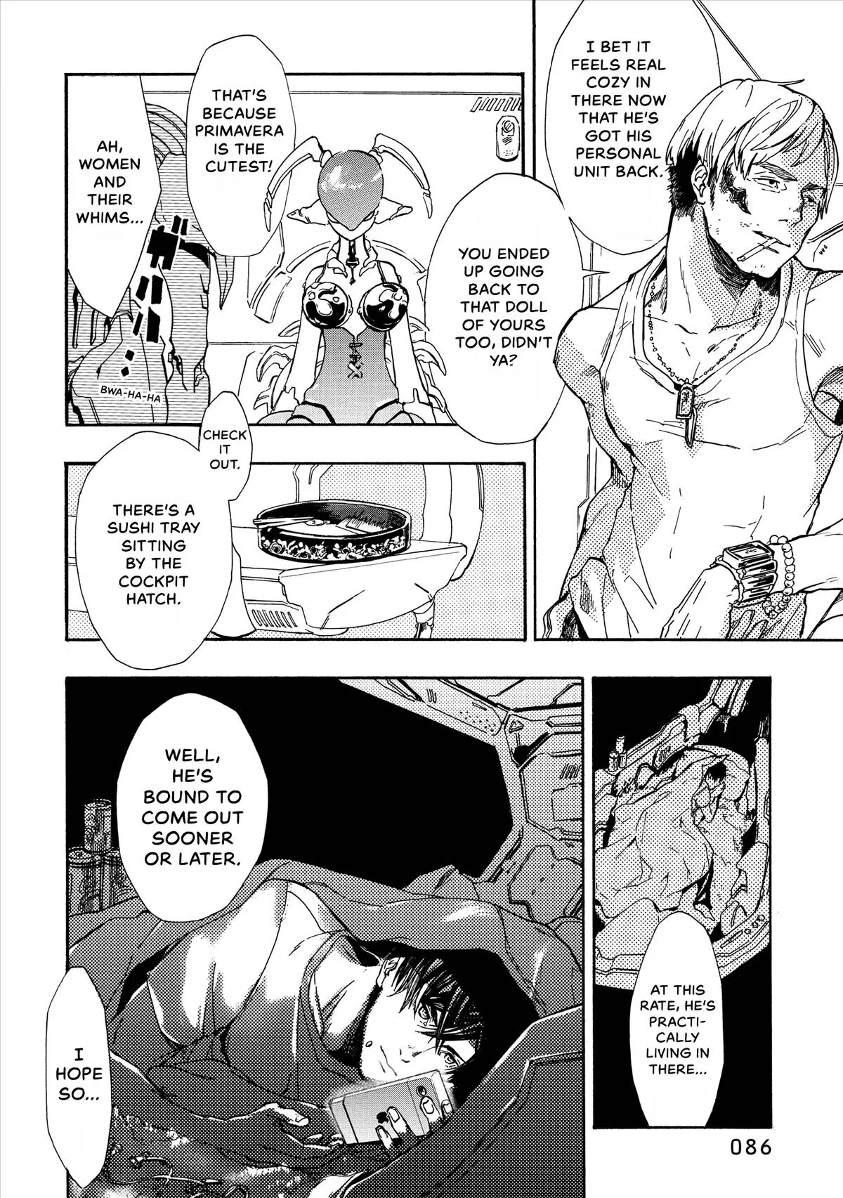 Space Battleship Tiramisu Chapter 7 page 2