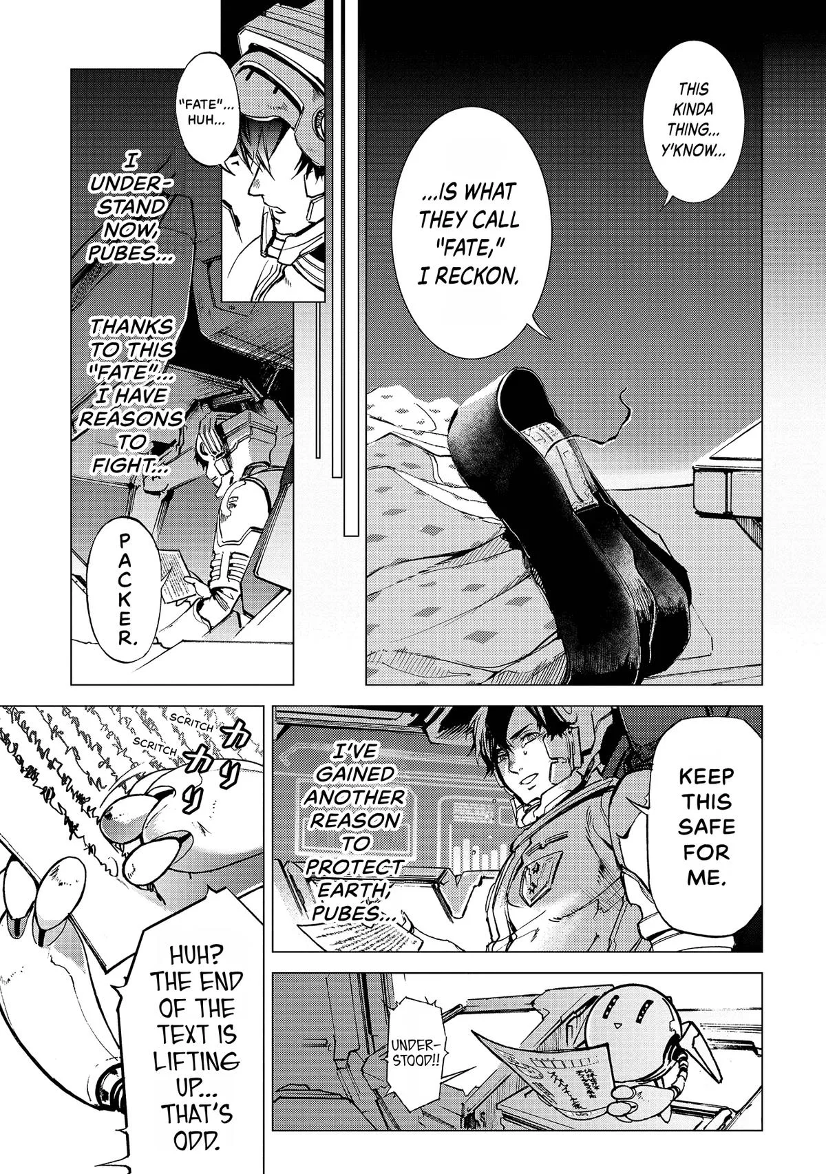 Space Battleship Tiramisu Chapter 72.5 page 8