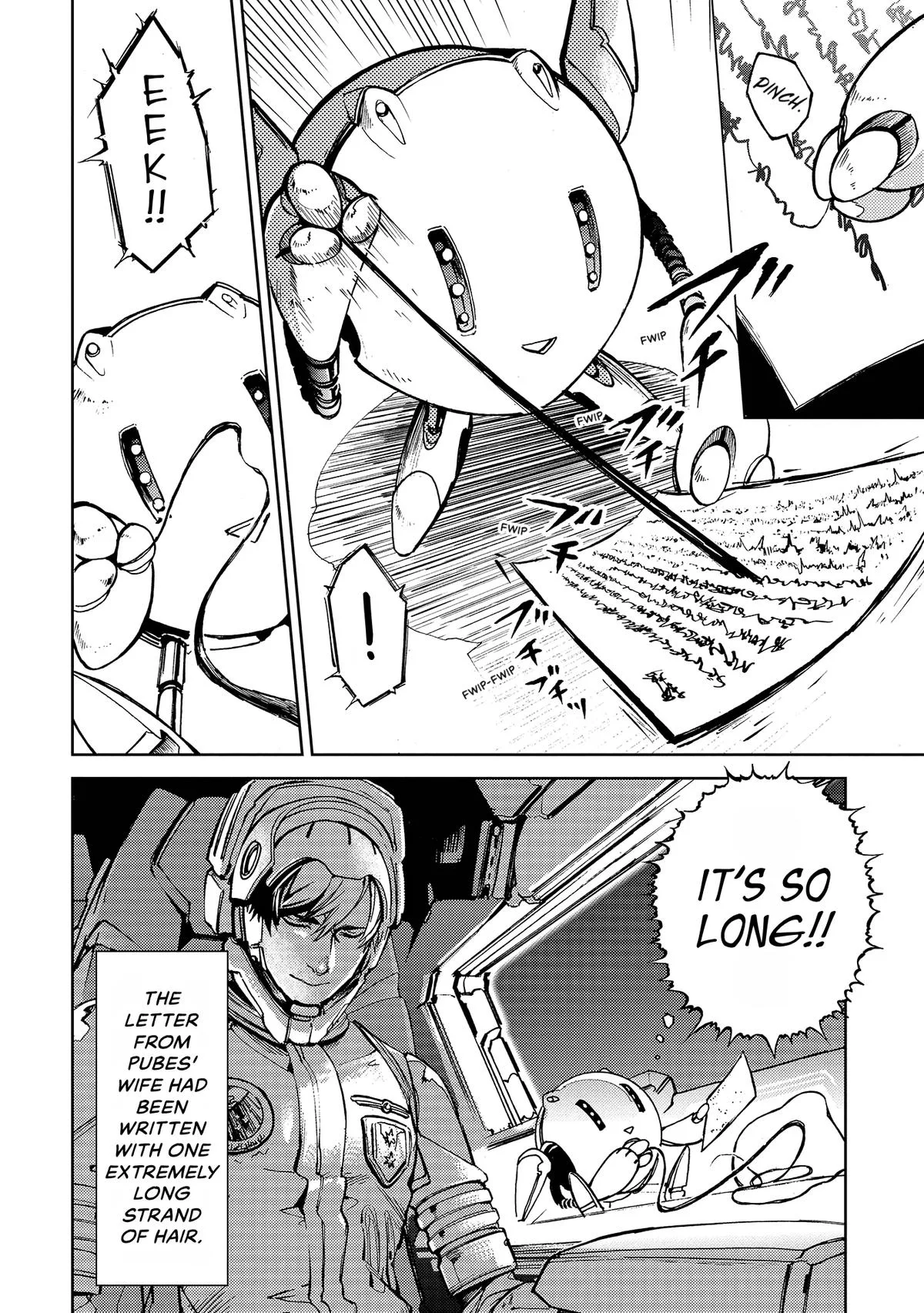 Space Battleship Tiramisu Chapter 72.5 page 9