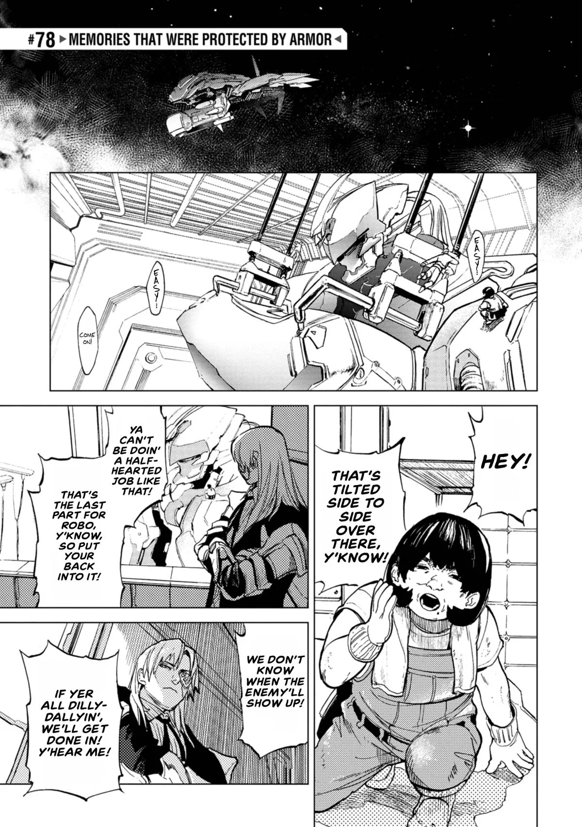 Space Battleship Tiramisu Chapter 78 page 1