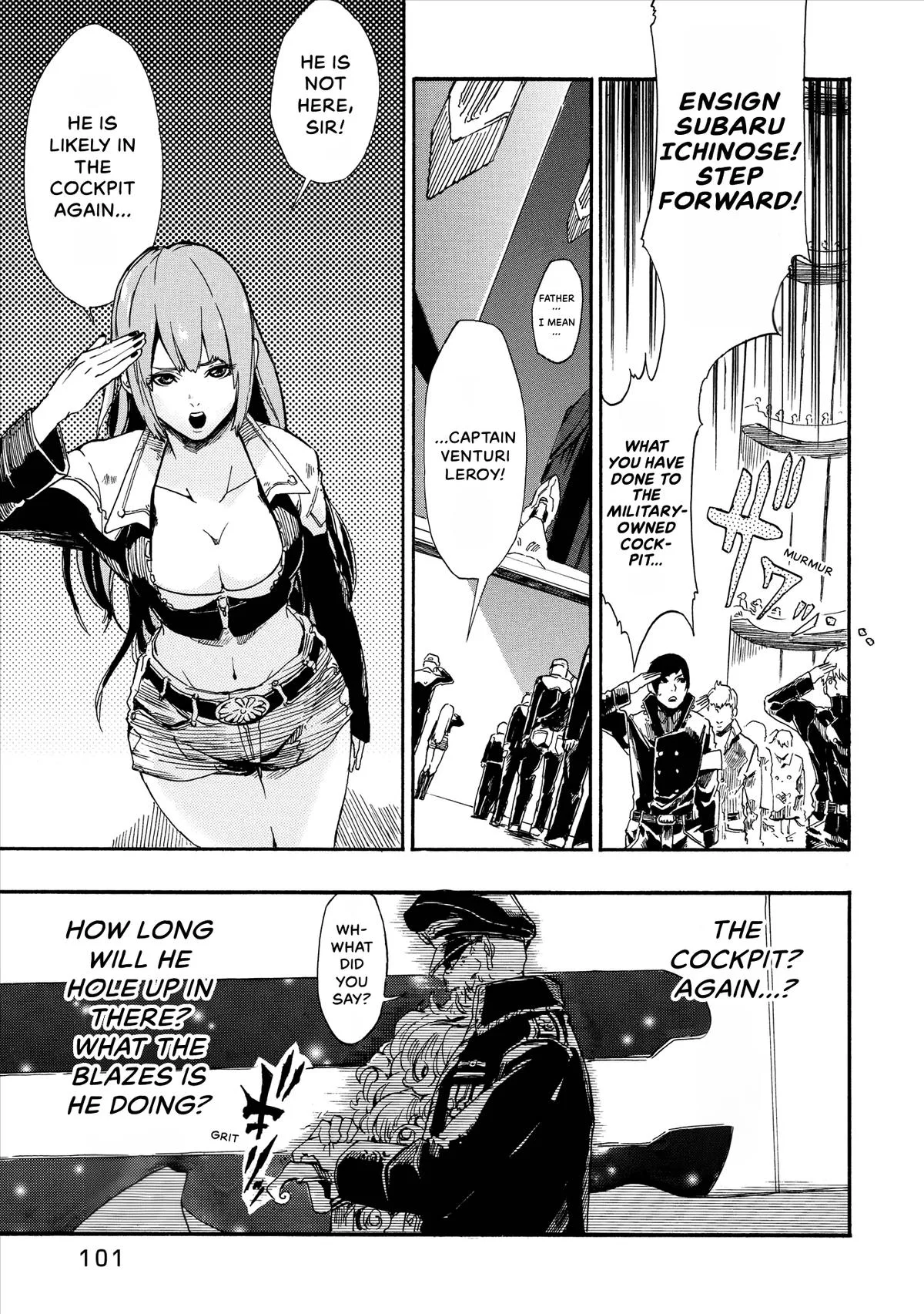 Space Battleship Tiramisu Chapter 8 page 3