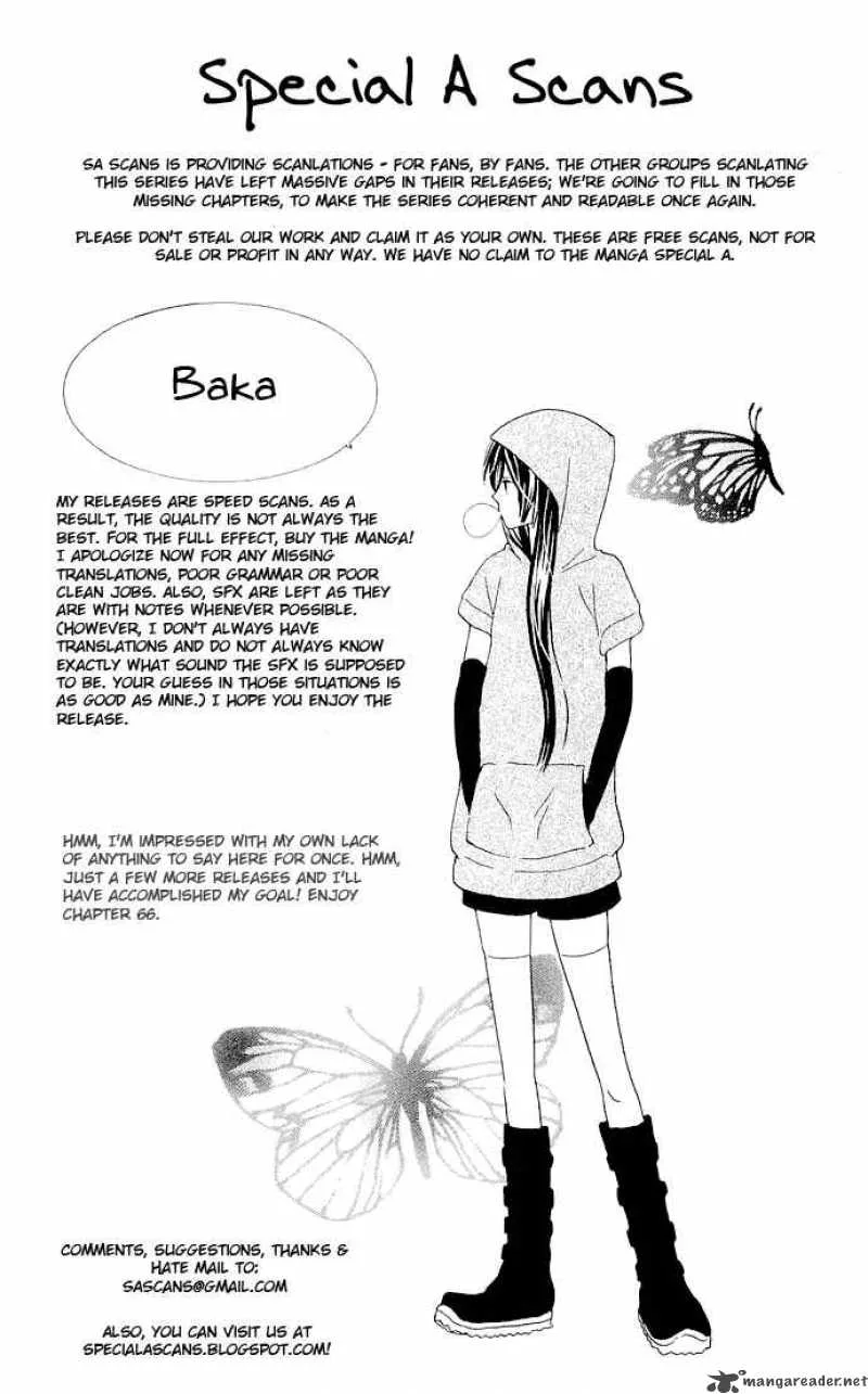 Special A Chapter 66 page 33