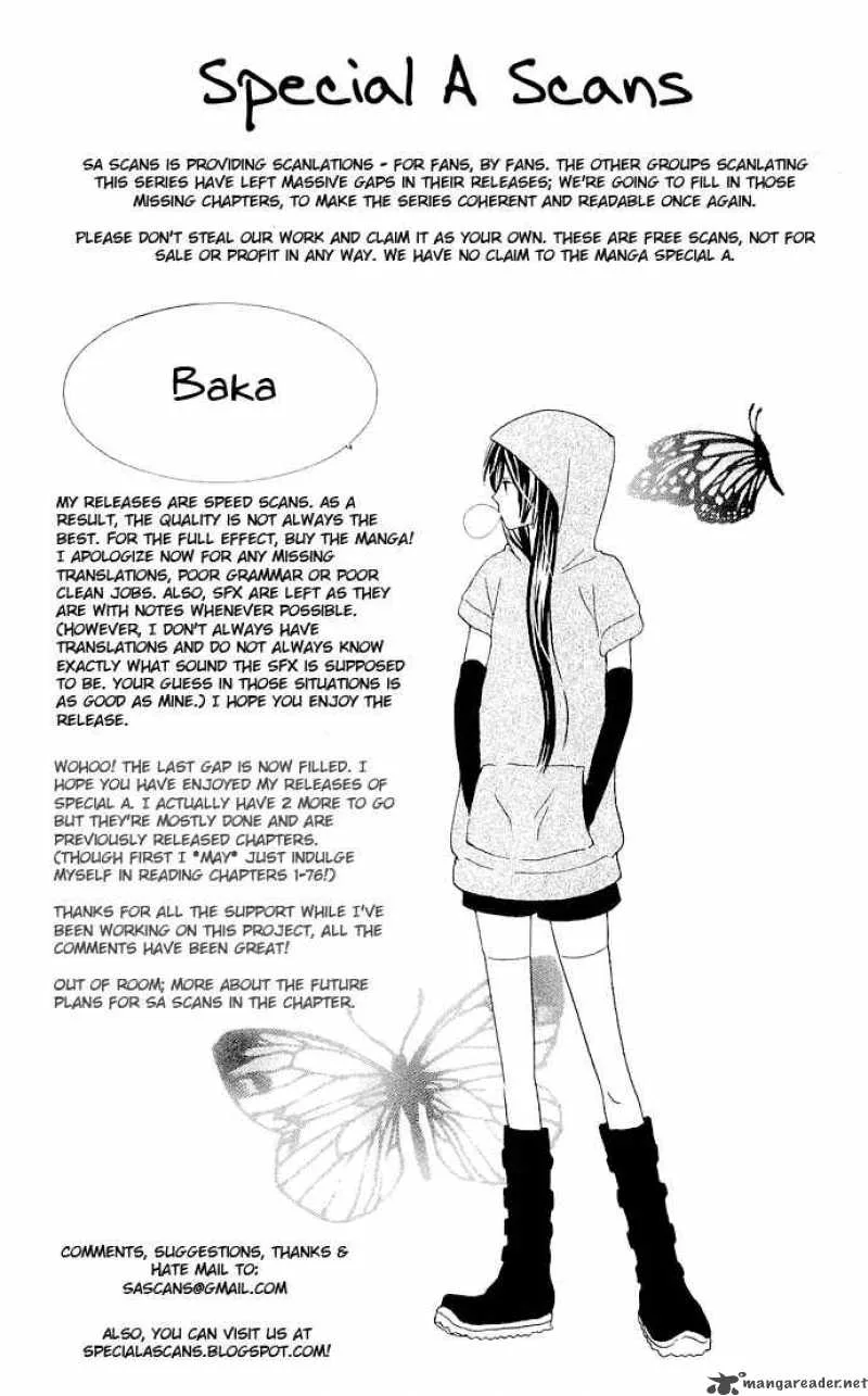 Special A Chapter 69 page 33