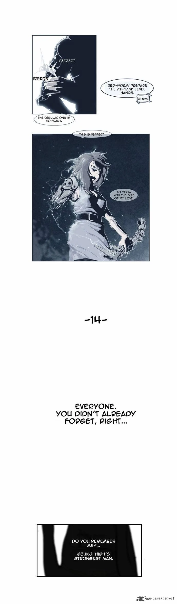 Special Martial Arts Extreme Hell Private High School Chapter 14 page 1