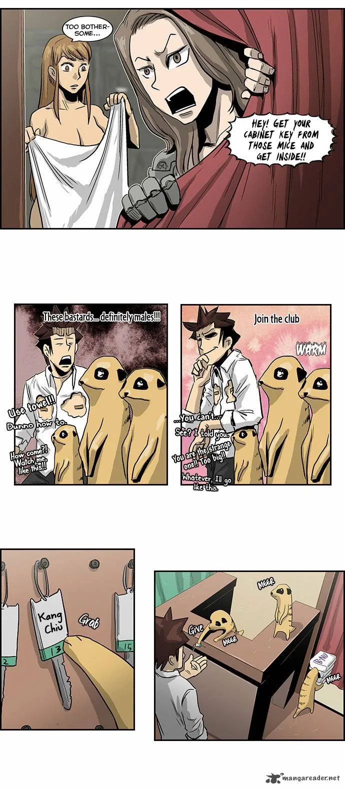 Special Martial Arts Extreme Hell Private High School Chapter 18 page 12