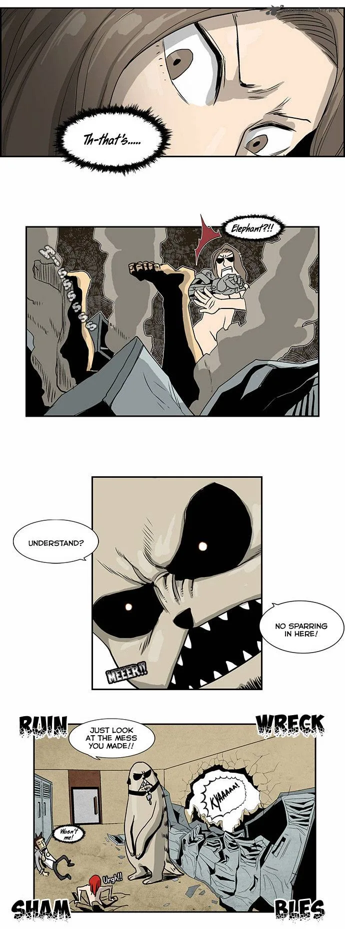 Special Martial Arts Extreme Hell Private High School Chapter 19 page 19