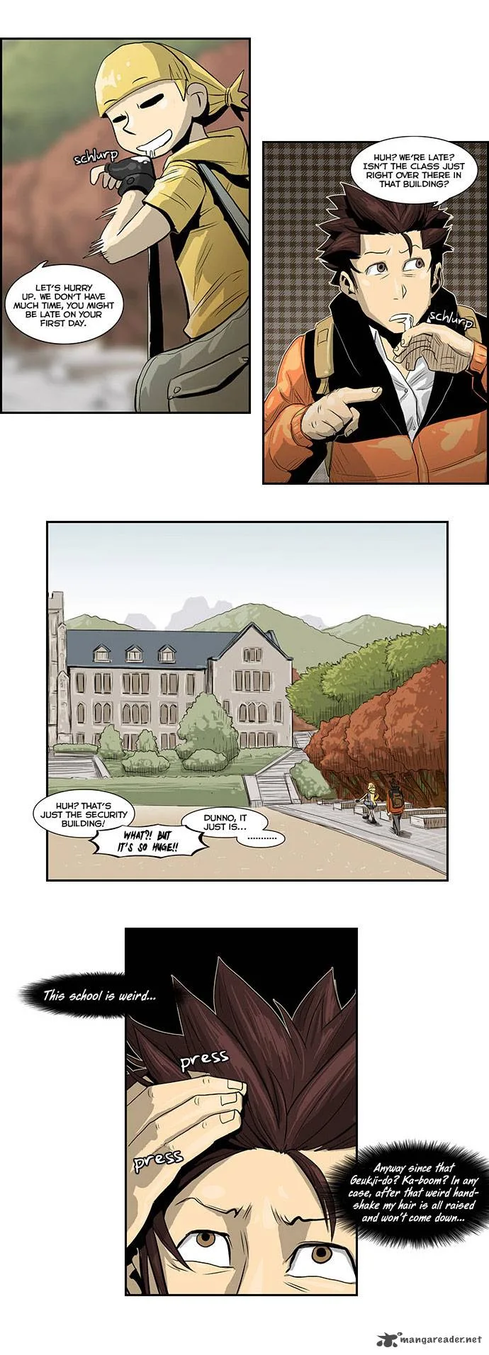 Special Martial Arts Extreme Hell Private High School Chapter 2 page 22
