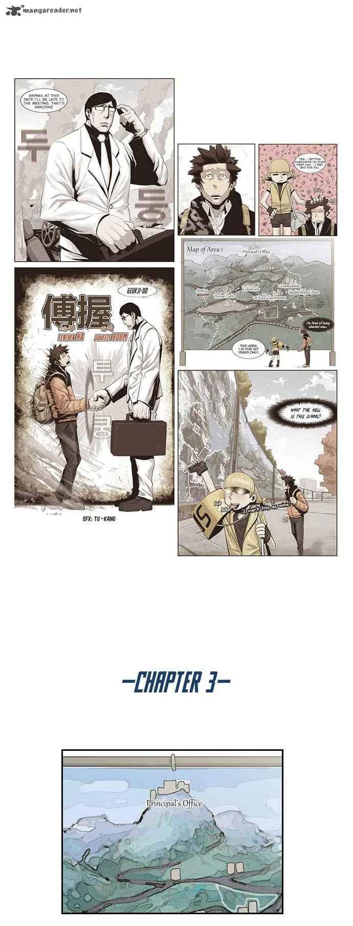 Special Martial Arts Extreme Hell Private High School Chapter 3 page 1