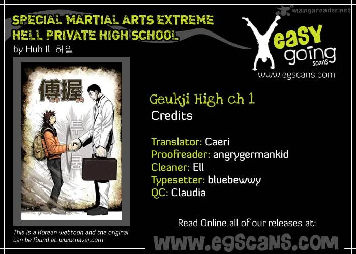 Special Martial Arts Extreme Hell Private High School Chapter 3 page 2