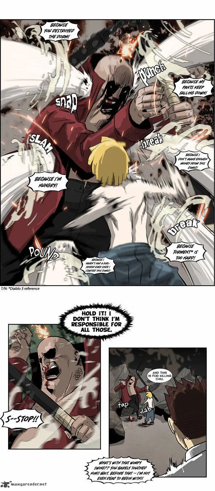 Special Martial Arts Extreme Hell Private High School Chapter 38 page 15