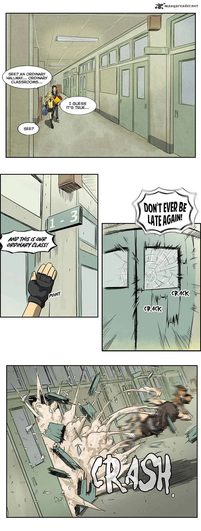 Special Martial Arts Extreme Hell Private High School Chapter 4 page 9