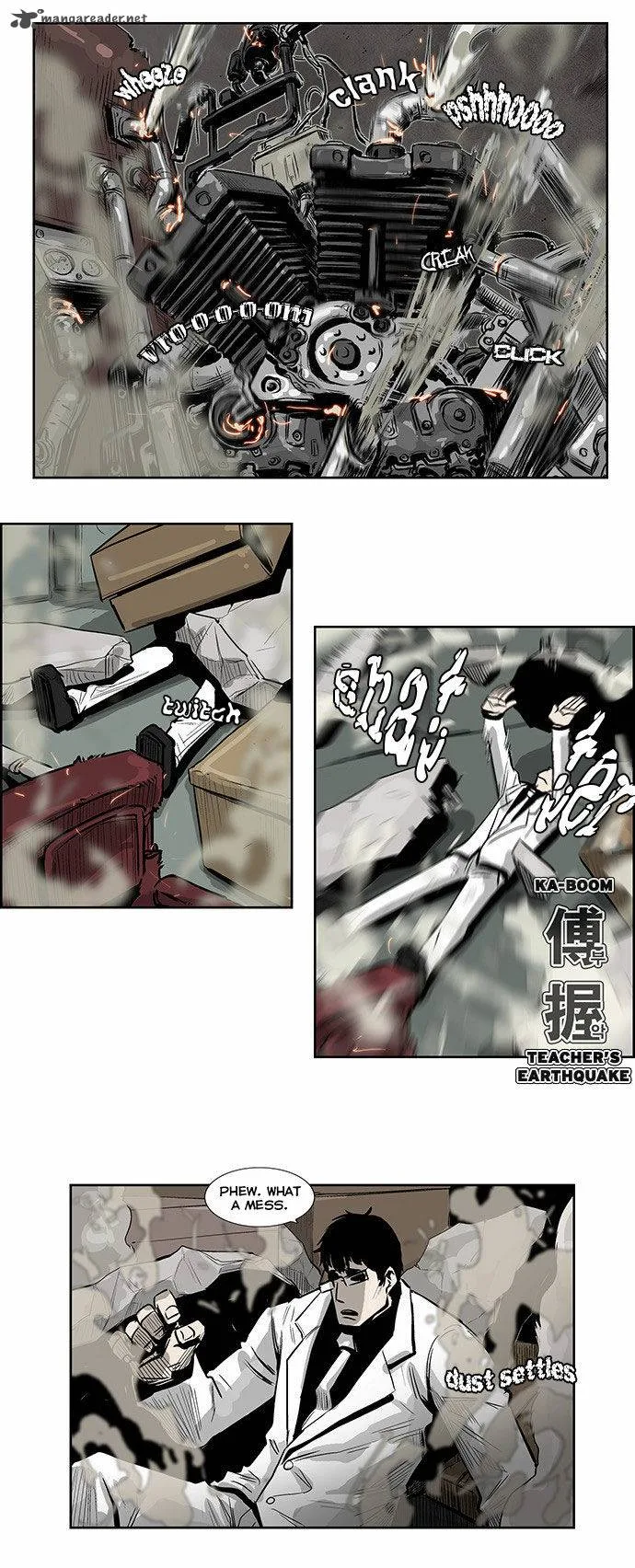 Special Martial Arts Extreme Hell Private High School Chapter 45 page 8