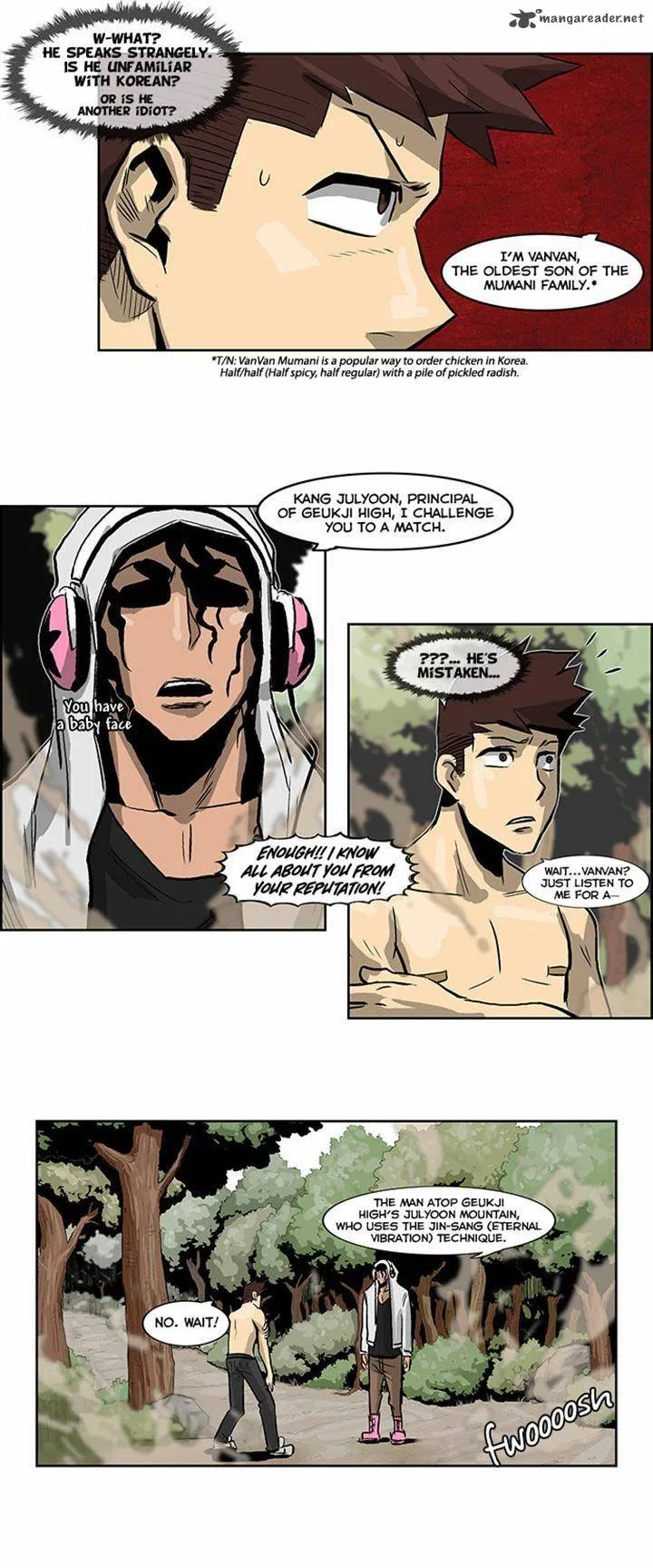 Special Martial Arts Extreme Hell Private High School Chapter 54 page 19