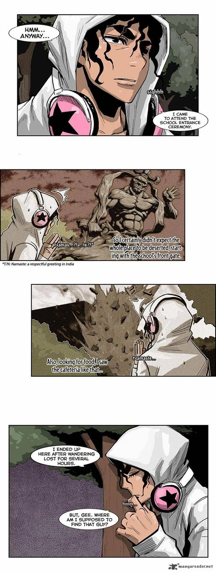 Special Martial Arts Extreme Hell Private High School Chapter 54 page 2