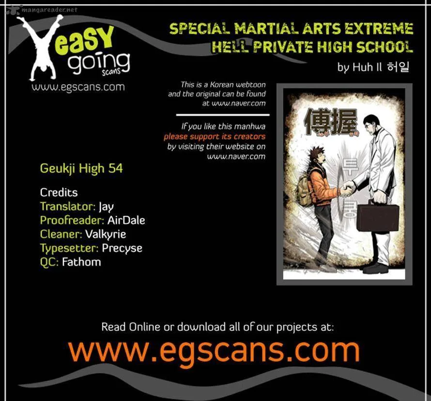 Special Martial Arts Extreme Hell Private High School Chapter 54 page 25