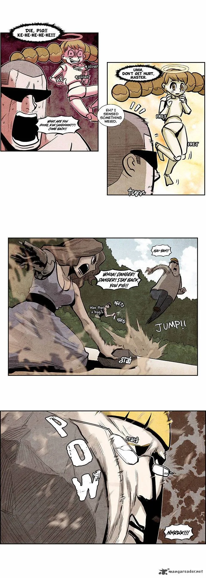 Special Martial Arts Extreme Hell Private High School Chapter 63 page 8