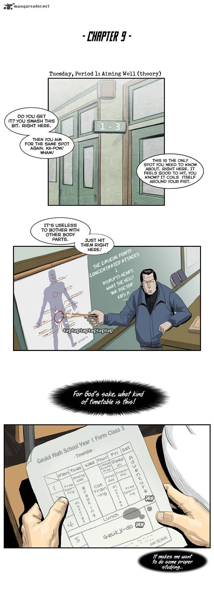 Special Martial Arts Extreme Hell Private High School Chapter 9 page 11