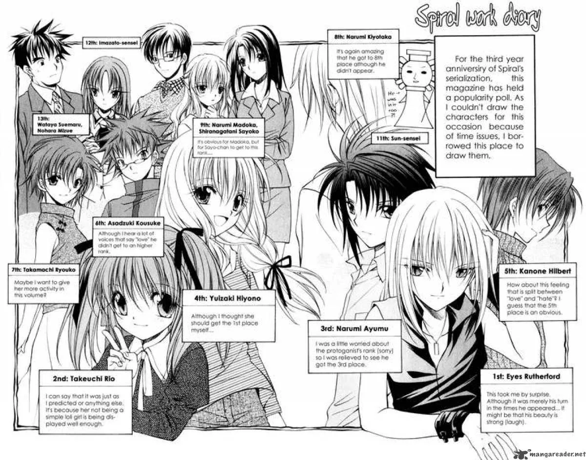 Spiral - Suiri no Kizuna Chapter 40 page 42