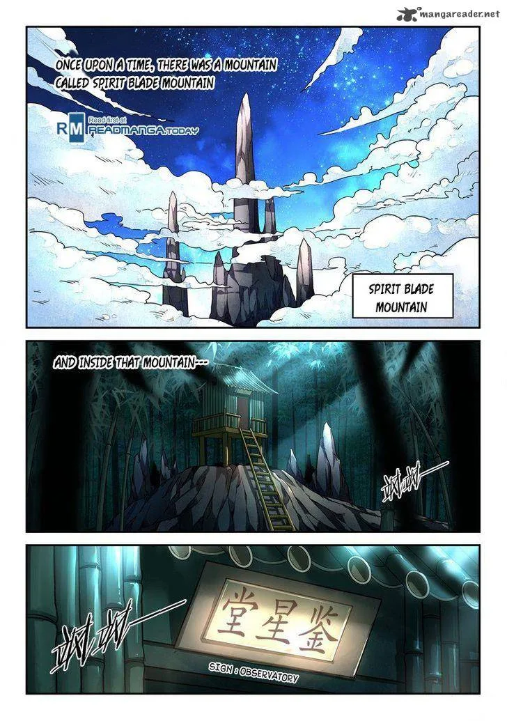 Spirit Blade Mountain Chapter 1 page 1