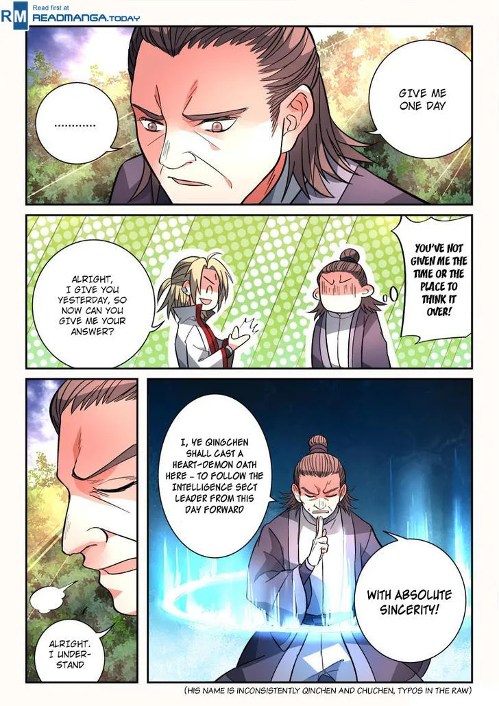 Spirit Blade Mountain Chapter 124 page 4