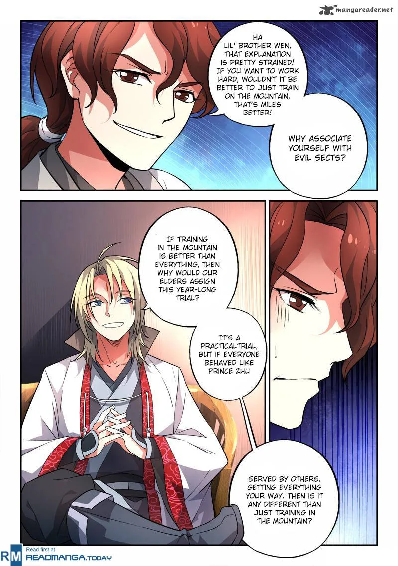 Spirit Blade Mountain Chapter 128 page 8