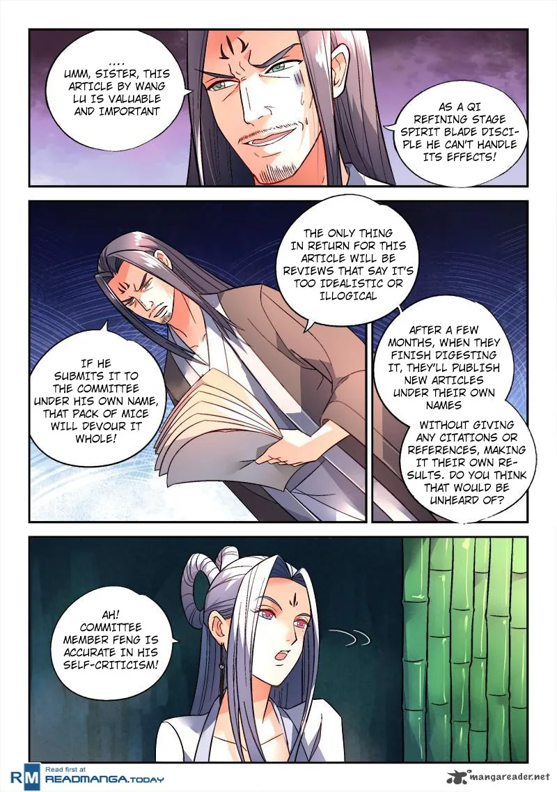Spirit Blade Mountain Chapter 154 page 8