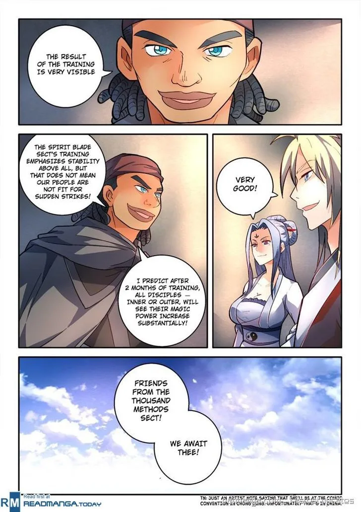 Spirit Blade Mountain Chapter 168 page 12