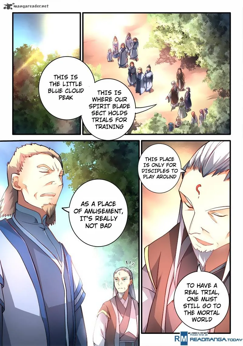 Spirit Blade Mountain Chapter 185 page 4