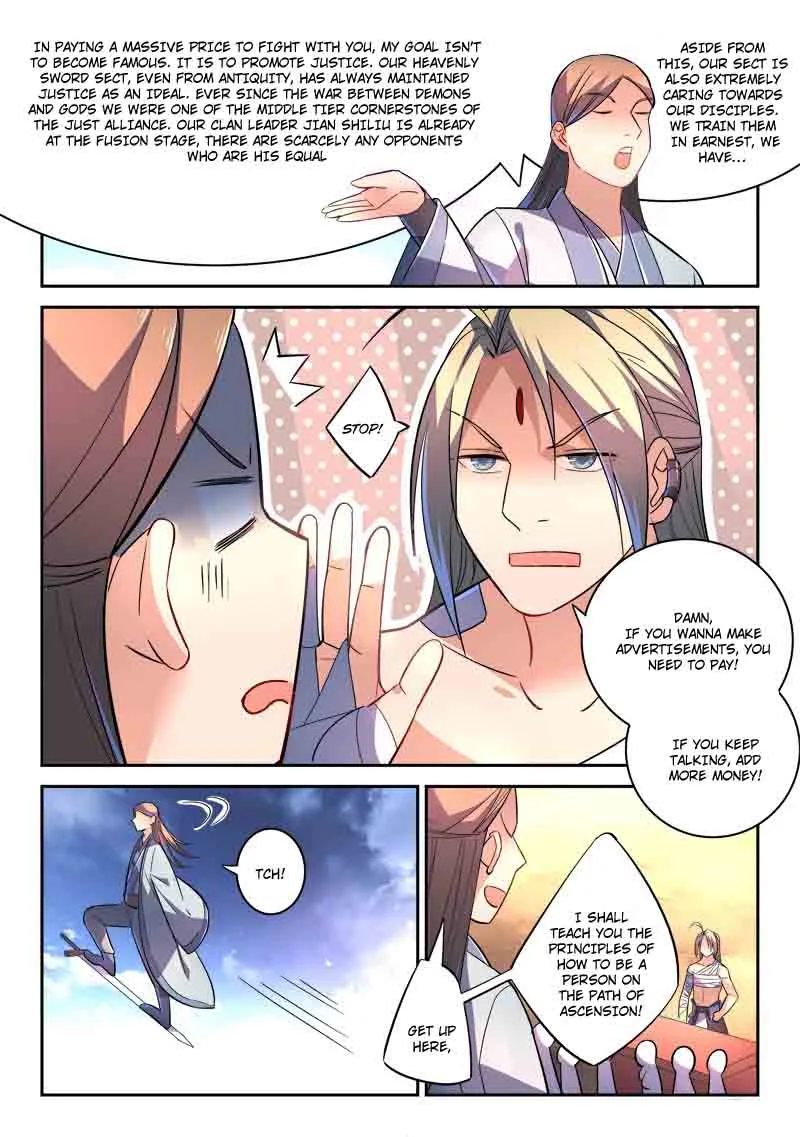 Spirit Blade Mountain Chapter 250 page 2