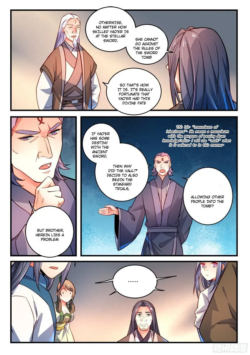 Spirit Blade Mountain Chapter 292 page 11