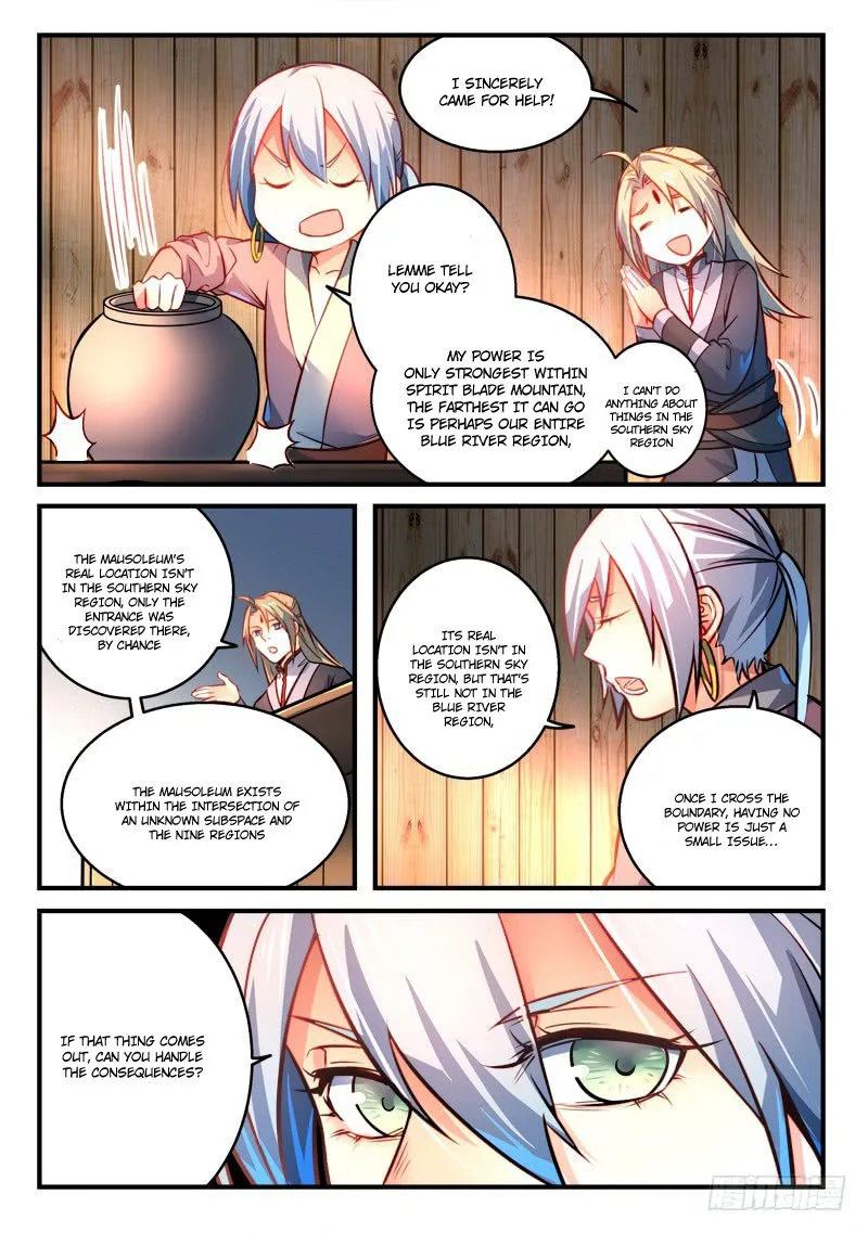 Spirit Blade Mountain Chapter 296 page 9