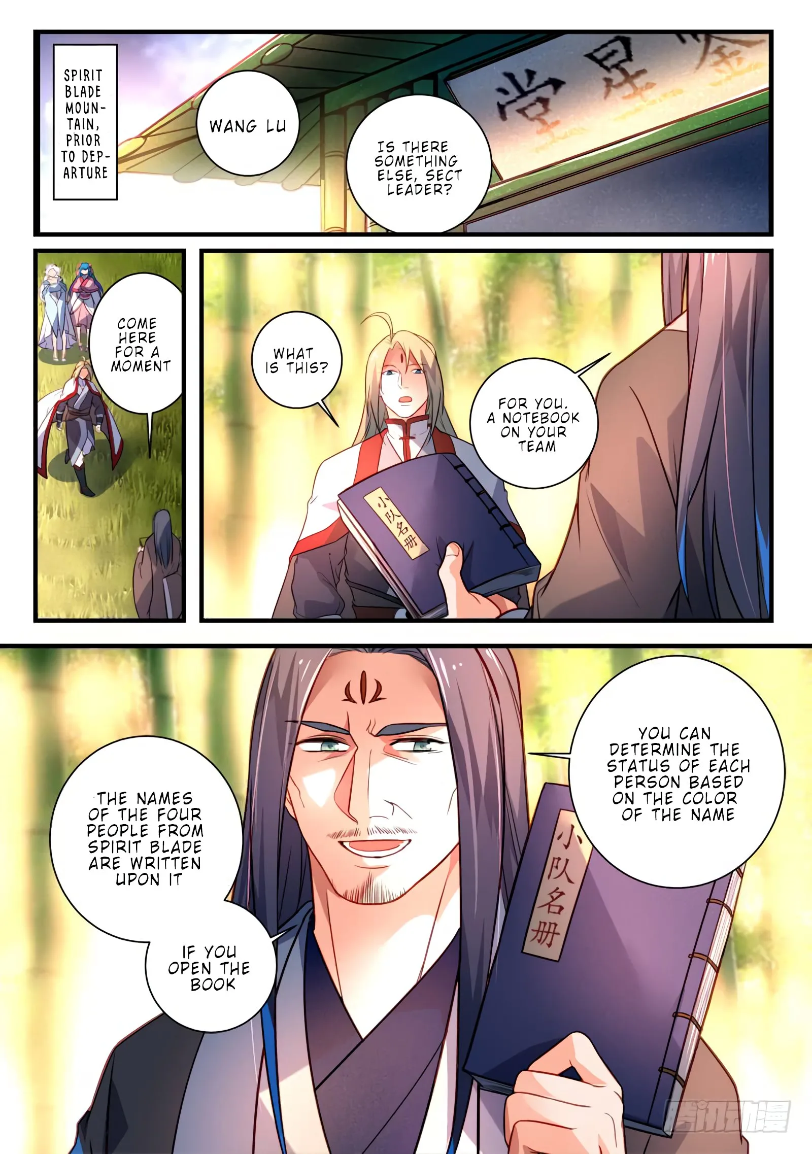 Spirit Blade Mountain Chapter 354 page 2