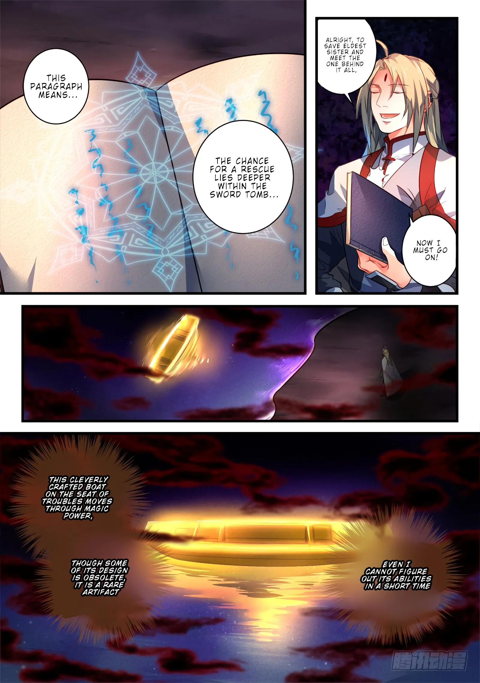 Spirit Blade Mountain Chapter 354 page 9