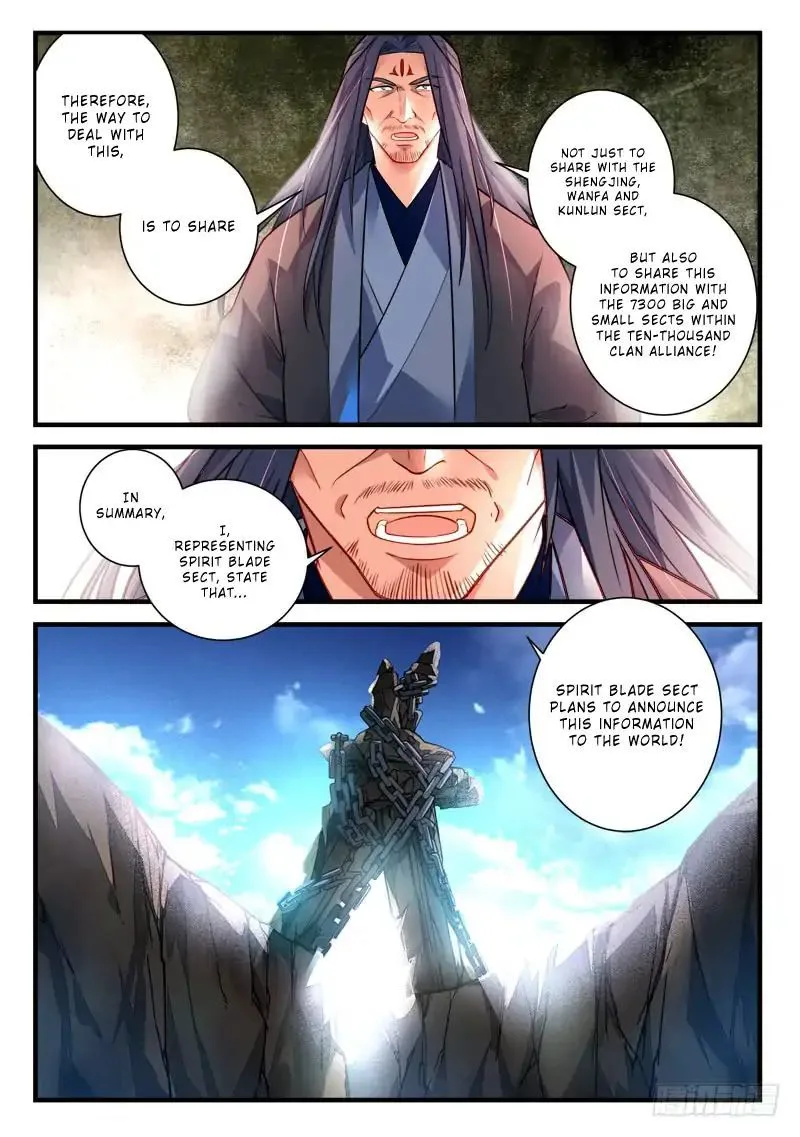 Spirit Blade Mountain Chapter 411 page 11