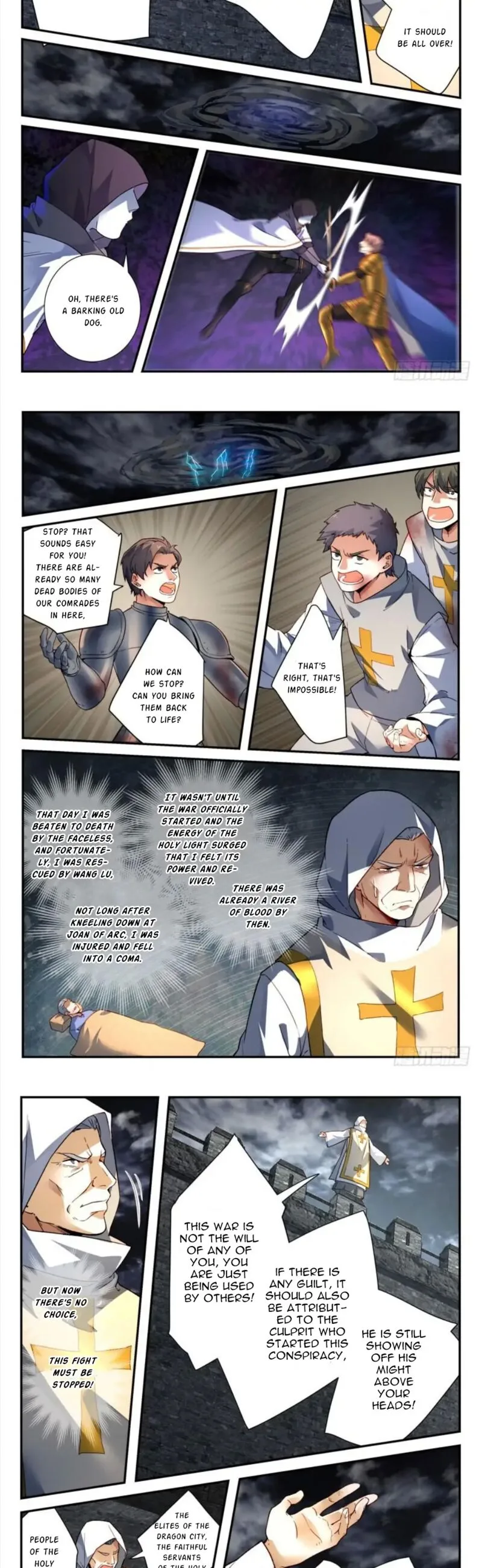 Spirit Blade Mountain Chapter 496 page 3