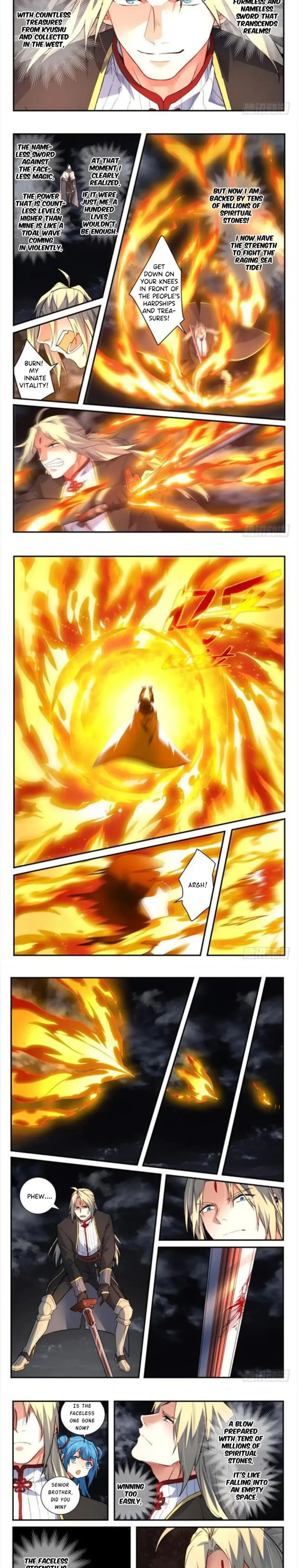 Spirit Blade Mountain Chapter 500 page 2