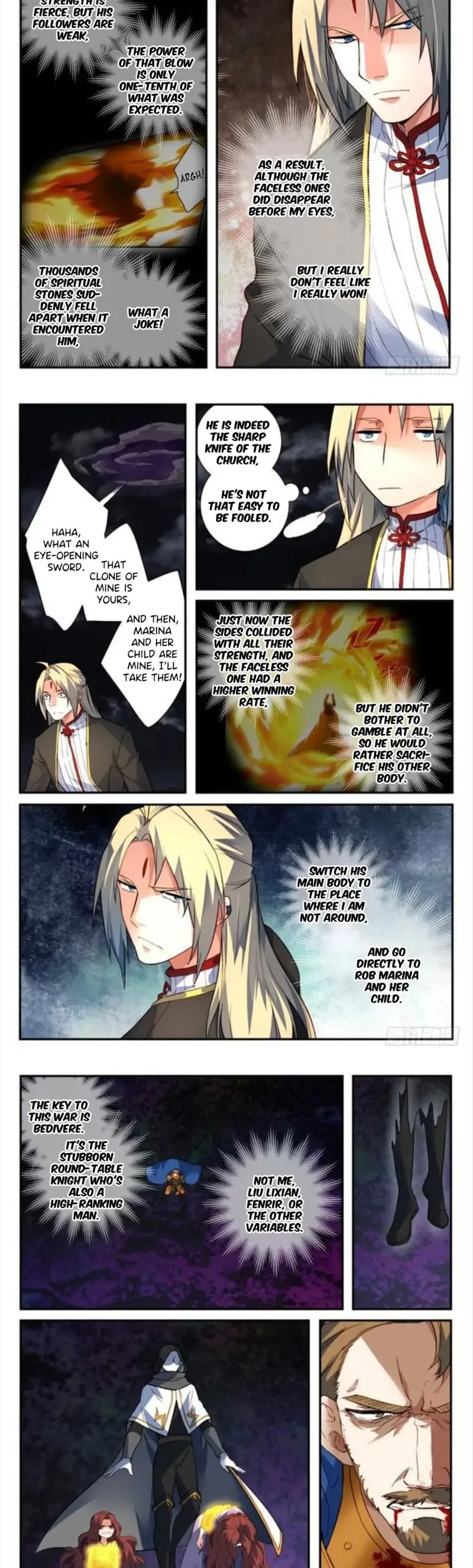 Spirit Blade Mountain Chapter 500 page 3
