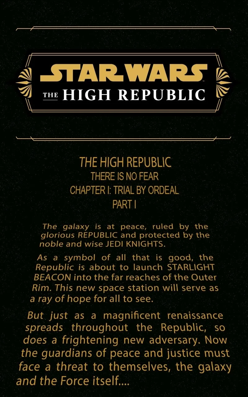 Star Wars: The High Republic Chapter 1 page 1