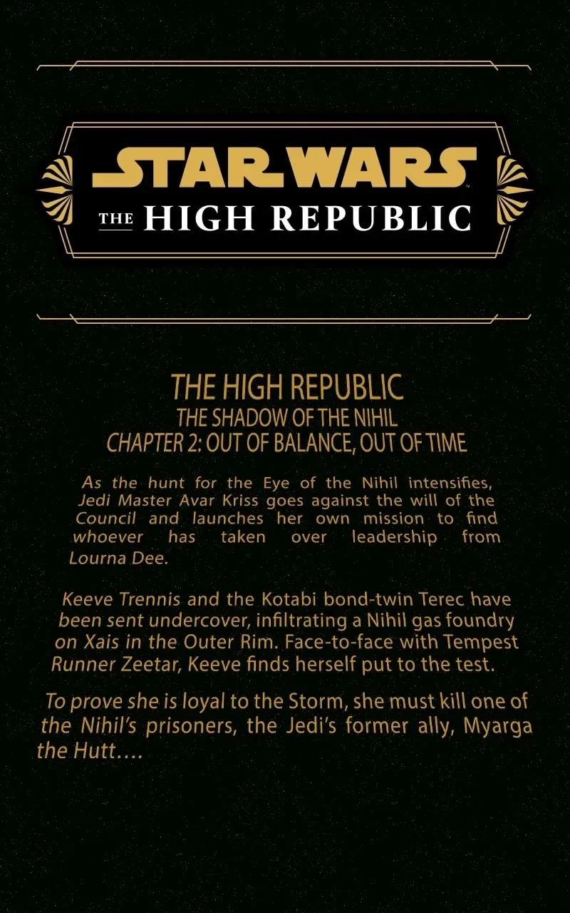 Star Wars: The High Republic Chapter 19 page 1