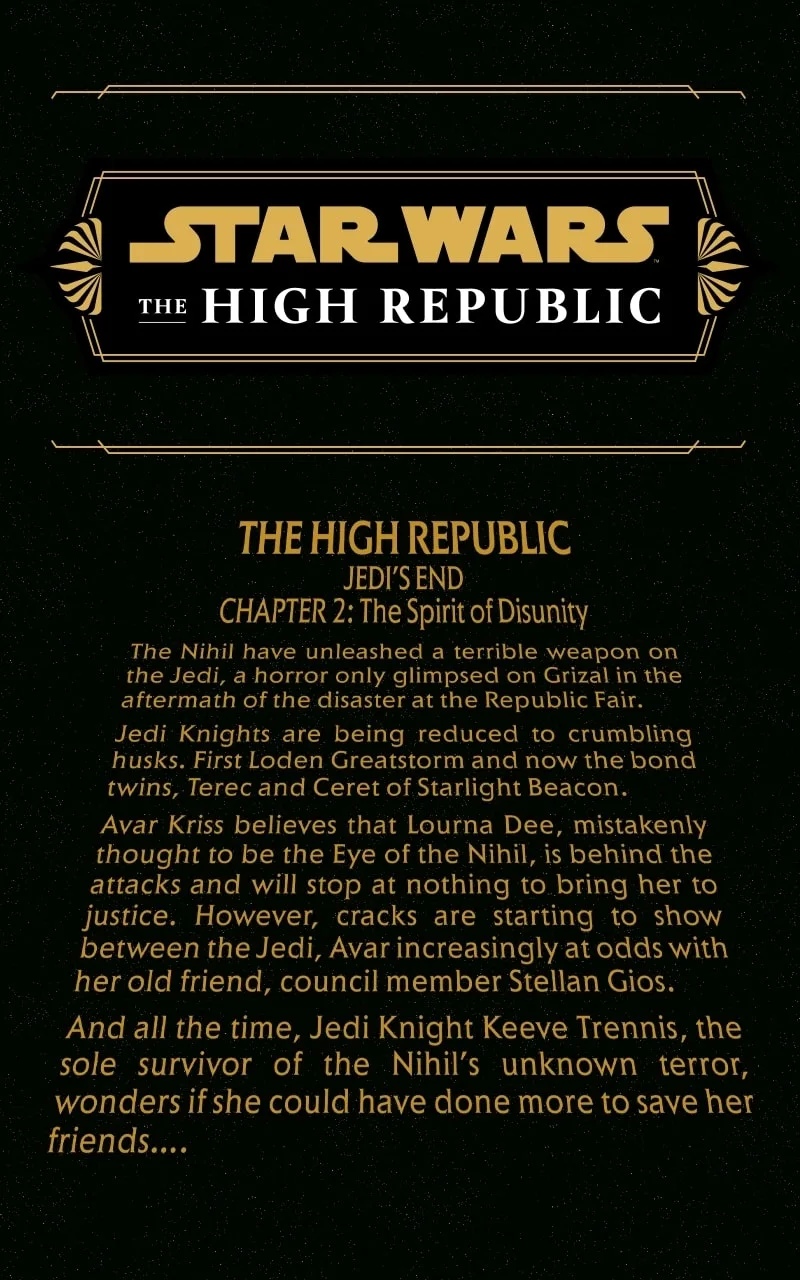 Star Wars: The High Republic Chapter 24 page 1