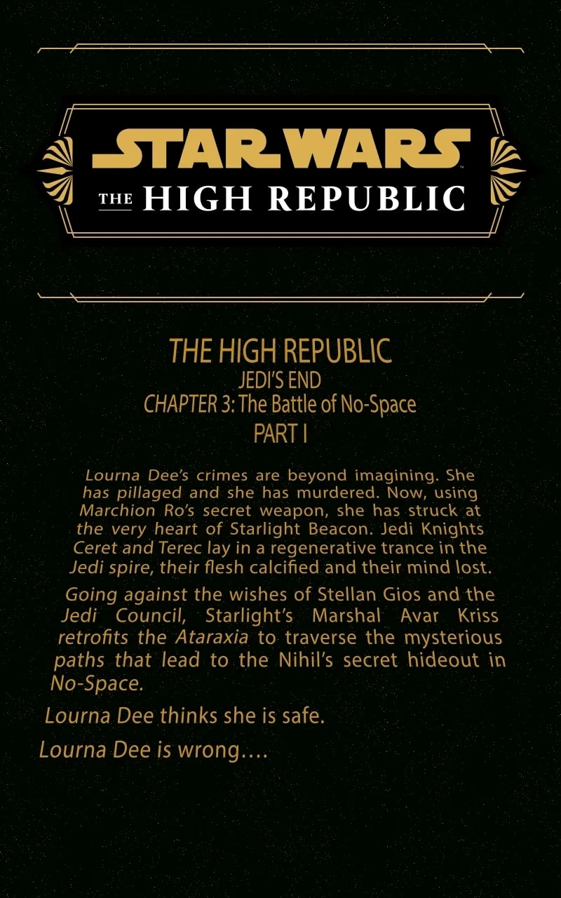 Star Wars: The High Republic Chapter 25 page 1