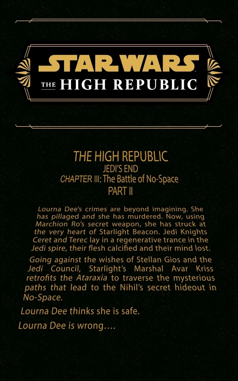 Star Wars: The High Republic Chapter 26 page 1