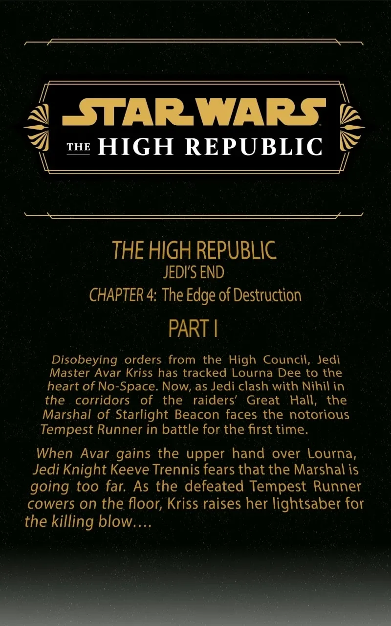 Star Wars: The High Republic Chapter 27 page 1