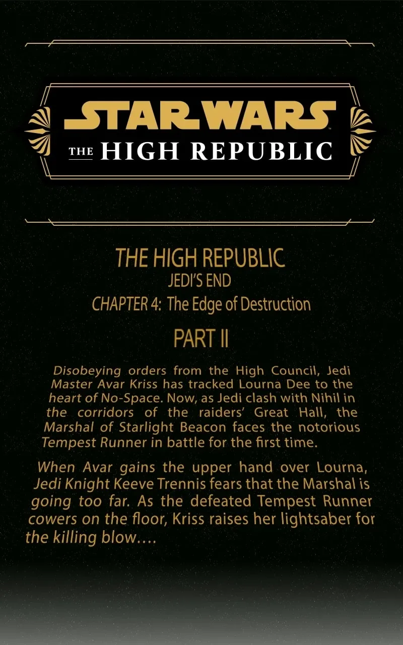 Star Wars: The High Republic Chapter 28 page 1