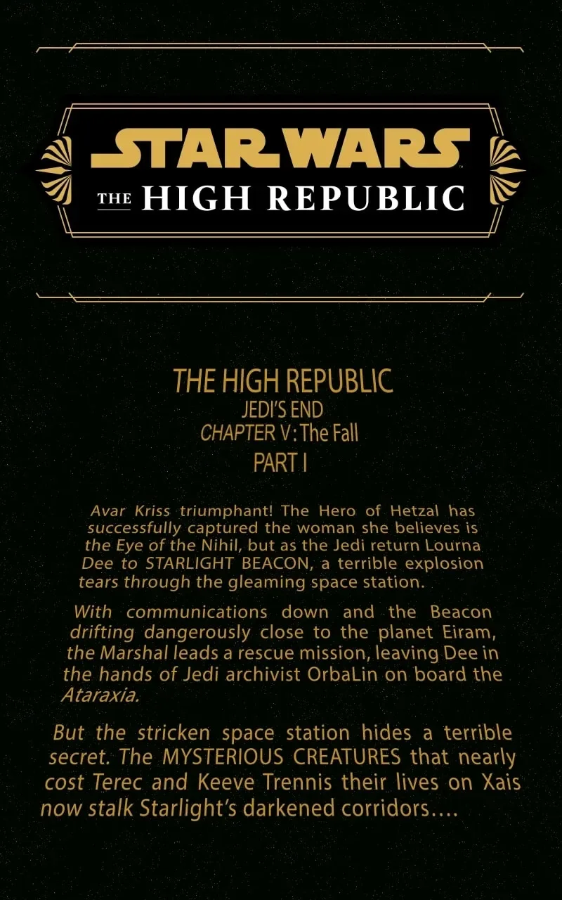 Star Wars: The High Republic Chapter 29 page 1