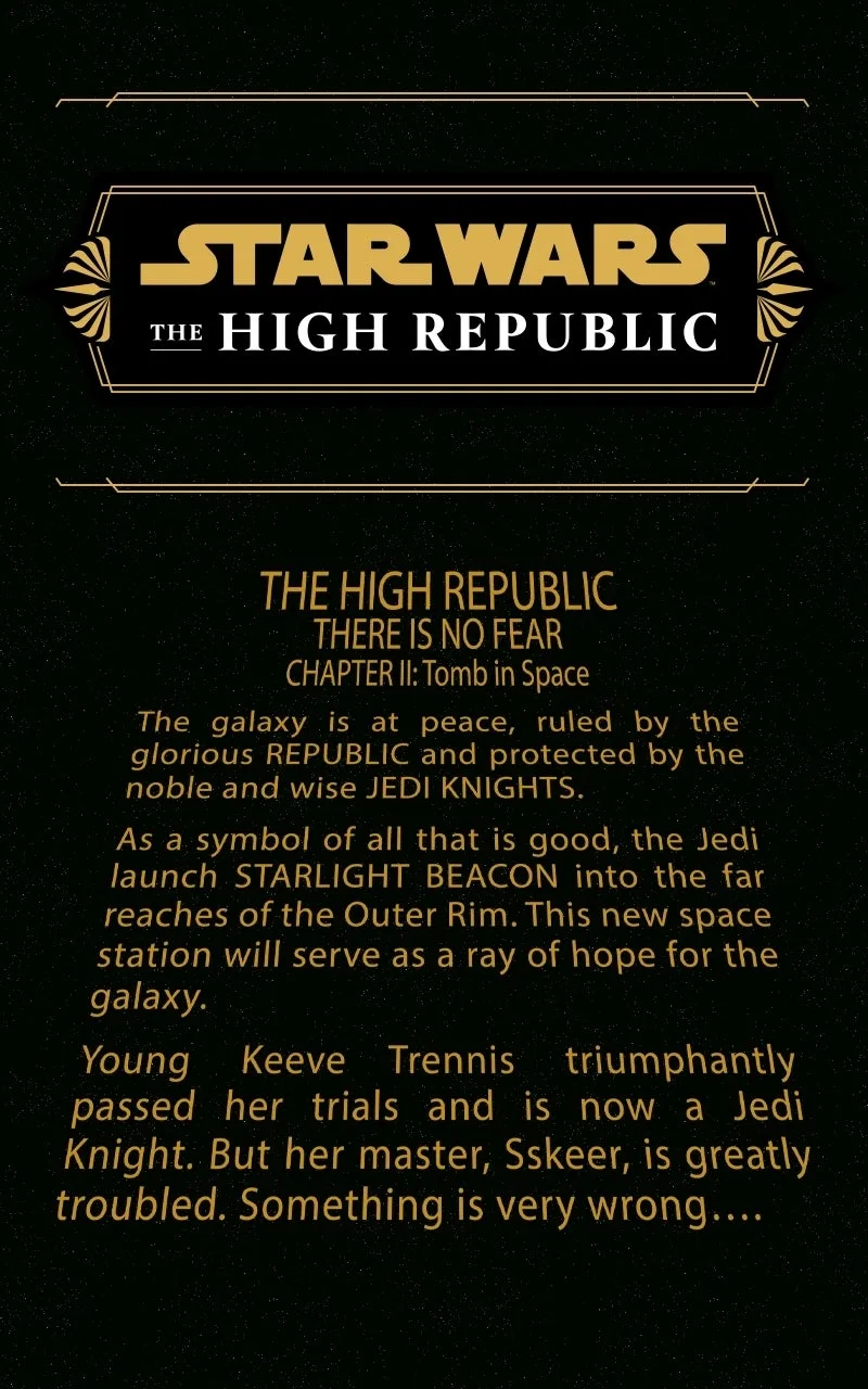 Star Wars: The High Republic Chapter 3 page 1
