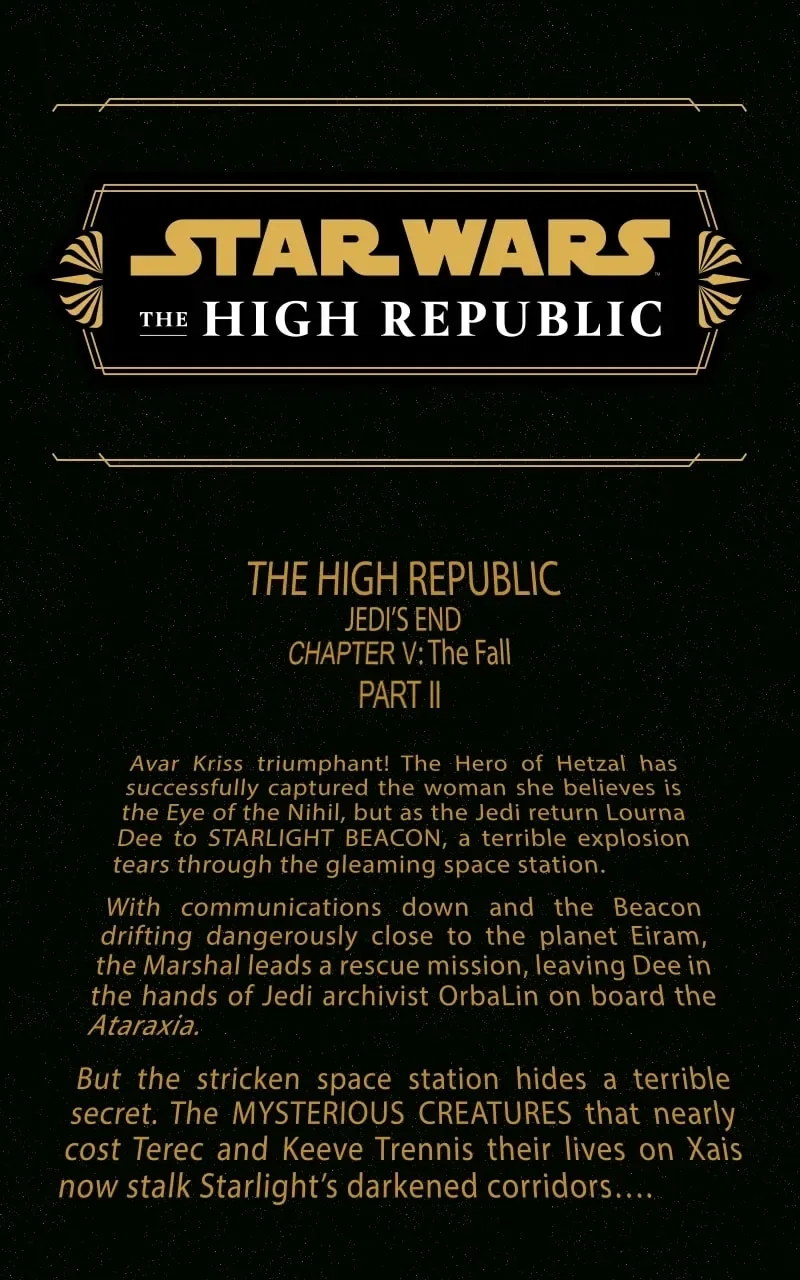 Star Wars: The High Republic Chapter 30 page 1