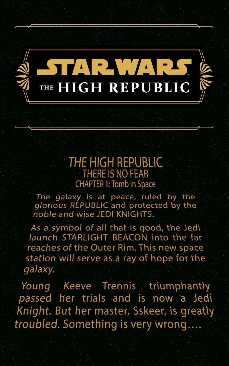 Star Wars: The High Republic Chapter 4 page 1