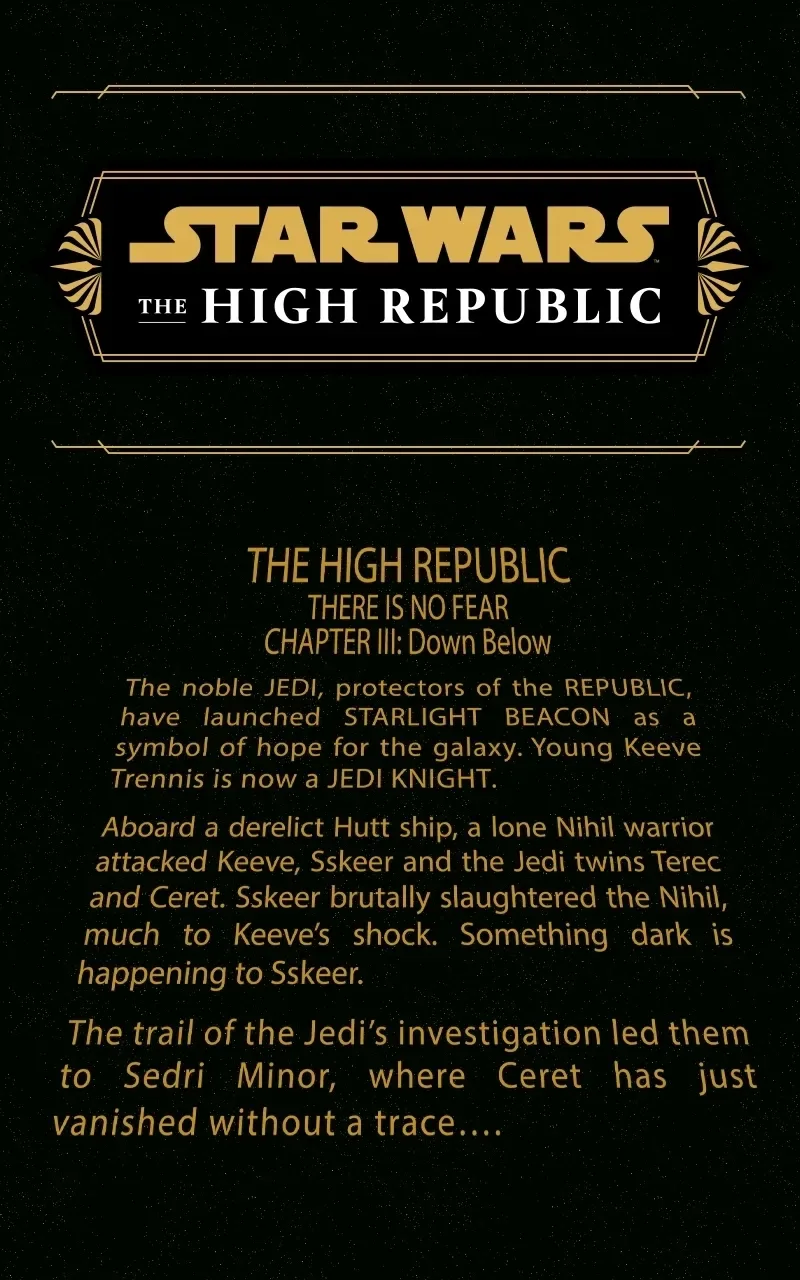 Star Wars: The High Republic Chapter 5 page 1